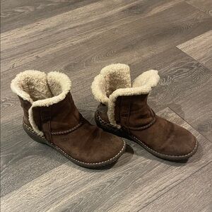 UGG Chocolate Brown Shearling Boots
